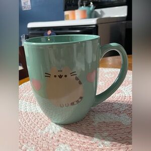 Rare 2024 Pusheen Heart Ceramic 17fl oz Mug Culturefly